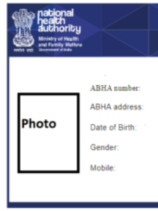 आभा कार्ड